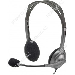 Qulaqlıqlar Logitech Stereo Headset H110 Black